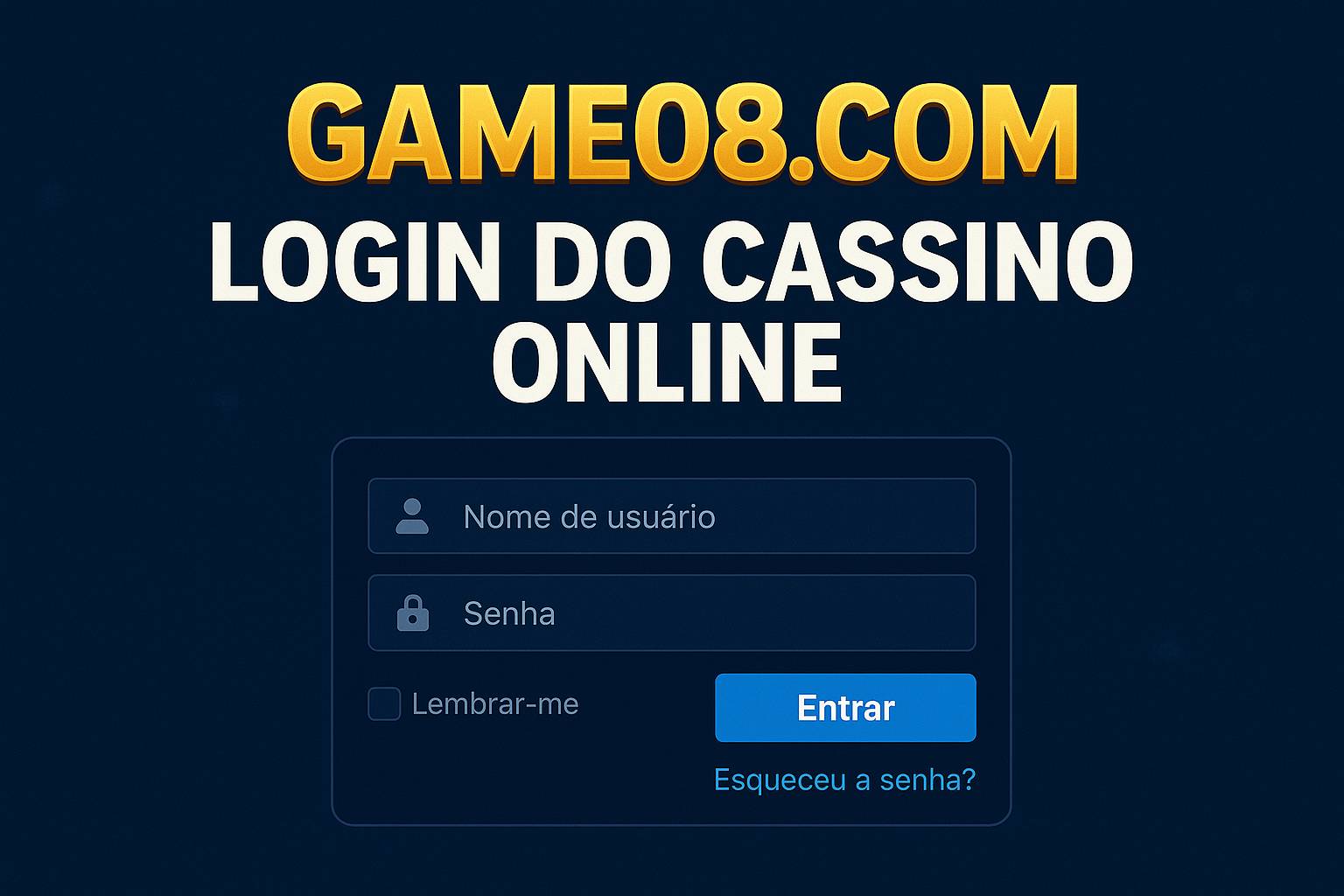Registro na GAME08.COM Garante Acesso a uma Vasta Seleção de jogo